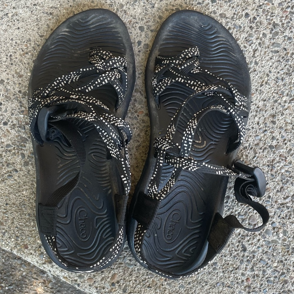 Black chaco sandals